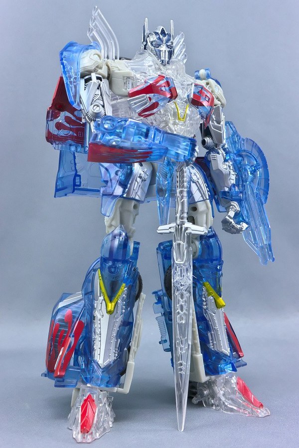 Transformers The Last Knight   Special Clear Optimus Prime Released With Japanese DVDs  (2 of 6)
